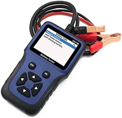 KXDFDC 12V тестер за тестер на батерија за автомобили Дигитален LCD дијагностички тестер на батерии автомобилски аналитичар за стартување на алатка