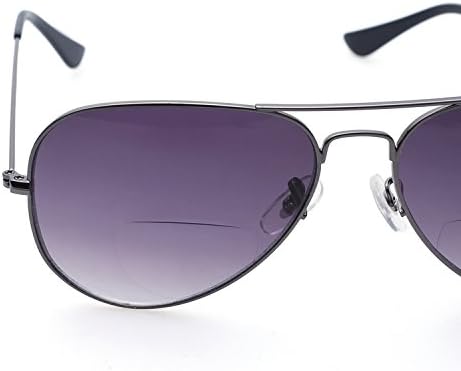 Бифокални очила за сонце со читатели на градиент леќи UV400 очила за читање