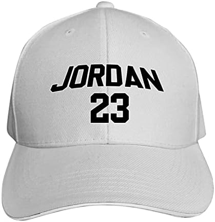 Кошарка број 23 Jordan Unisex Прилагодлив бејзбол капа, сендвич, тато капи Капчиња за камиони