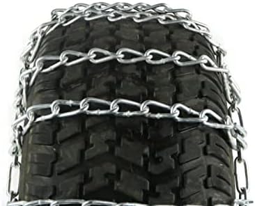 Продавницата РОП | 2 Пар за ланец на гуми за линкови за Cub Cadet 18x8.5x8 Front 24x9.5x12 задни тракторски гуми