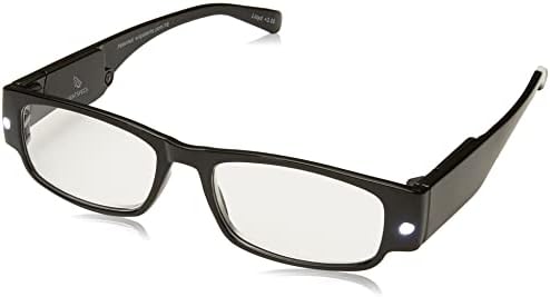 Фостер Грант Менс Лојд Светлосни Очила Читање, Црна/Транспарентен, 59 Мм САД