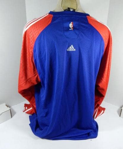 Игра на Детроит Пистонс издаде сина кошула за стрелање 3XL DP44772 - користена игра во НБА