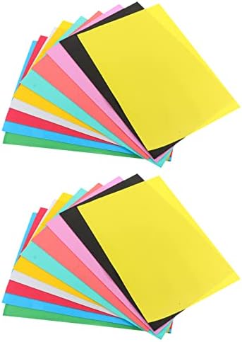 Налепници за букви од кабилок 30 чаршафи занаетчиски чаршафи Ева сунѓер хартија со двојна естрана слика за сликарство за DIY уметности