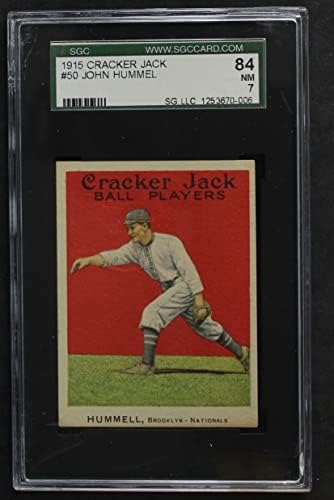 1915 Крекер Jackек 50 Humон Хуммел Бруклин Доџерс SGC SGC 7,00 Dodgers
