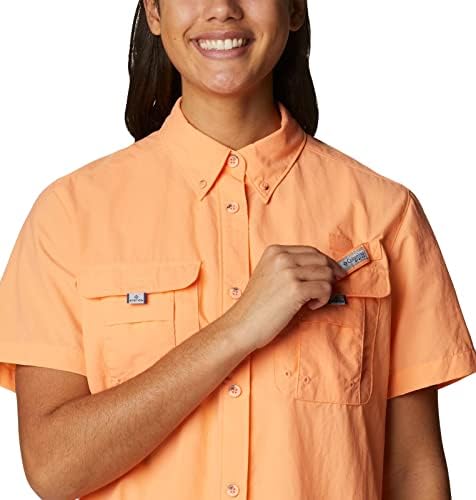 Колумбија женски PFG Bahama II UPF 30 кошула за риболов со краток ракав