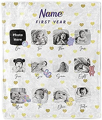 Персонализирано бебе од пресвртница за бебиња, име на слика, ќебе, бебе, ќебе, ќебе, ќебе за бебиња, ќебе, подарок, прилагодено фото име