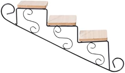 Но-лого wjdwj Американски рурални креативни скалила wallид што виси декор креативен рурален стил Едноставен скалил цветни полица форма