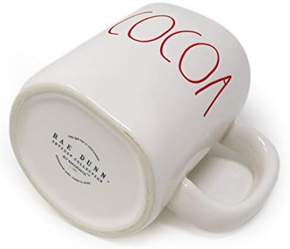 Рае Дан од Магента Керао Керамик, Кригла за чај од кафе со црвени букви 2020 Ограничено издание