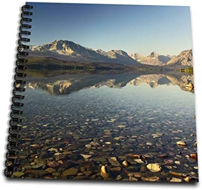 3drose db_91584_3 езерото Шербурн, Национален парк Глечер, Монтана-US27 AJE0102-Adam Jones Notepad, 4 до 4 “