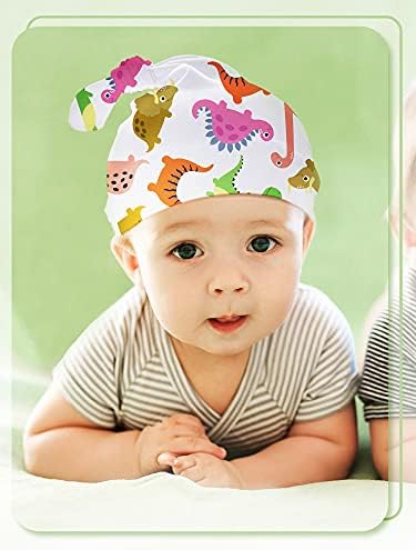 Сатиниорна сублимација бебе капа бела празно бебе бели плетена капа новороденче меко новороденче капа, симпатична јазол капи