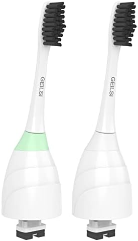 Глави за замена на четката за белење на четка за заби, компатибилни со е-серии на Philips Sonicare, влакна од јаглен, со хигиенска