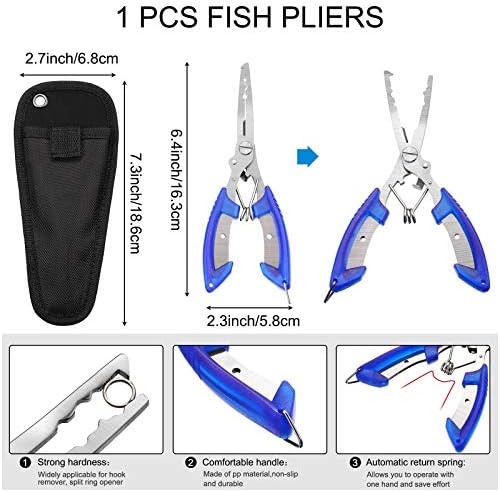 Комплет за алатки за отстранување на риби за риба вклучуваат 1 парче рачна дигитална риба скала 1 парче алатка за отстранување на кука
