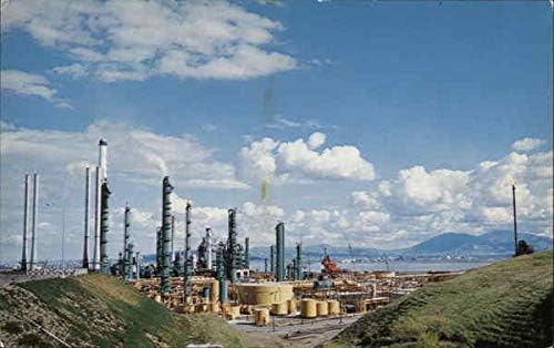 Скромна Рафинерија За Нафтена Компанија Бенисија, Калифорнија Ка Оригинална Гроздобер Разгледница