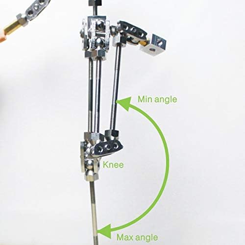 PMA-28 DIY Професионална арматура од не'рѓосувачки челик за куклена со ликови со стоп