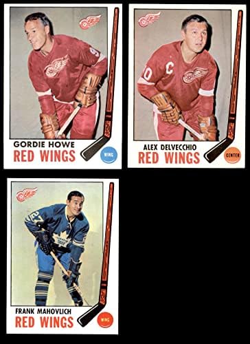 1969-70 Topps Teps Detroit Red Wings Team Set Detroit Red Wings EX/MT Red Wings