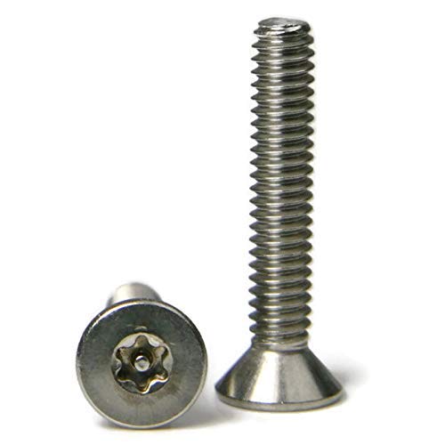Torx W/Pin Tamper Доказ за безбедност на рамен капаче од рамен капа 18-8 не'рѓосувачки челик-1/4-20 x 1-1/4 QTY-1000