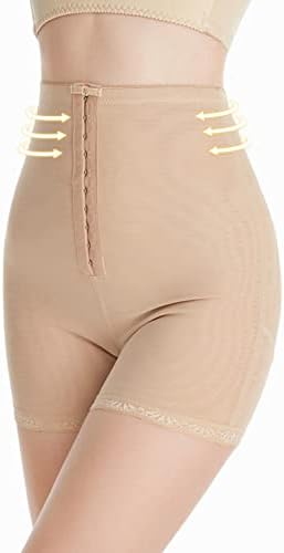 Корсети За Обука на половината За Жени Жени Цврсти Панталони Со Тока Копче За Обликување Долна Облека Со Висок Струк Тенок
