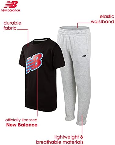 Active Active Jogger Set на Ballue Balance-2 парчиња кратки/долги ракави за перформанси и сет на маици со џемпери
