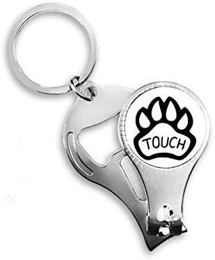 Куче шепа Цитат DIY дизајн уметност деко подарок моден ноил прстен прстен клуч за шишиња со шишиња клипер