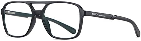 Buho Eyewear - Очили за блокирање на сина светлина - Вклучен е протективен случај - Конор модел