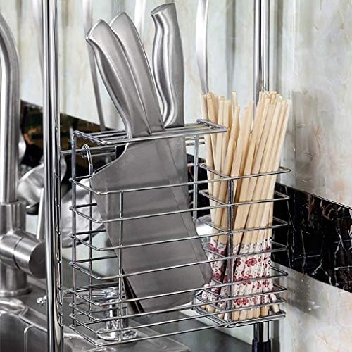 Кујнски сад за кујнски мијалник за мијалник за миење садови за садови за решетки држач за прибор за јадење, кујнски полица за кујнски