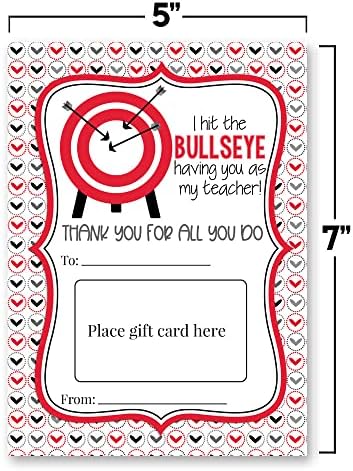 Креацијата Аманда Јас го погодив Bullseye, како што ве одржувам како мојот наставник, тематски тематски наставници за благодарност