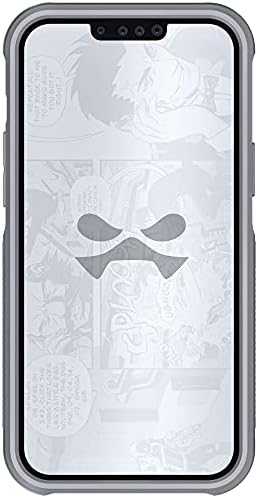 GHOSTEK АТОМСКИ тенок iPhone 13 Pro Max Magsafe Случај Иридентен Холографски Дизајн Алуминиумски Браник Со Заштитен Чист Маг Магнетски
