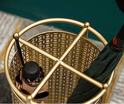 Зесус Креативност Чадор стојат метални рунда бесплатно стоечки држач за решетки за домашна канцеларија за хотелски декор
