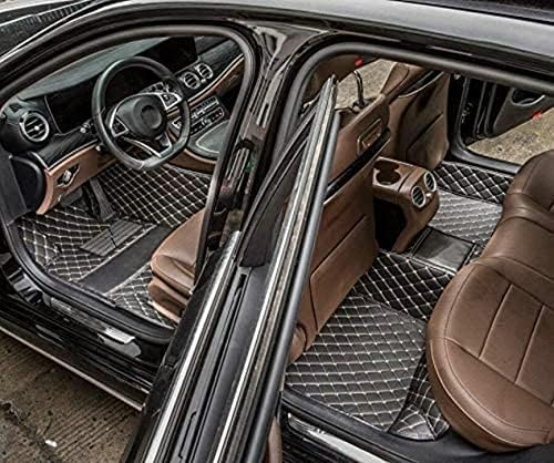 Wptwordcn Прилагодете ги сатите за подот на автомобилот за Toyota Car Mats Leather Luxury Floor Liner Сите