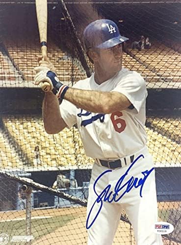 Стив Гарви потпиша 8х10 Фото Доџерс PSA V30119 - Автограмирани фотографии од MLB