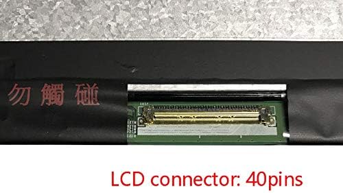 Замена на екранот NBPCLCD за HP лаптоп 15-DY 15-DY1043DX 15.6 1366X768 HD WXGA LCD дисплеј на допир Дигитализатор на дигитализатор