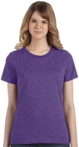 Лесна маица на anvil дами l Heather Purple