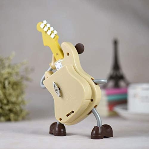 N/A Wind Up Mechanic Musical Music Music Muldy Melody Rocking Electric Guitar Femanth Fibilation Подарок за деца девојки