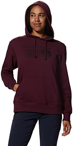 Планински тврда облека, женско MHW лого -пуловер качулка