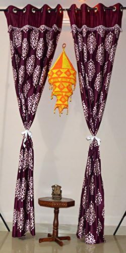Убави традиционални висечки индиски ламби и нијанси Везници и огледало делови за домашно украсување уметност 3 слој ламба