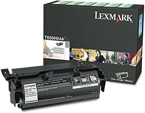 Lexmark T650H04A кертриџ со тонер со висок принос, пакување со црна во малопродажба