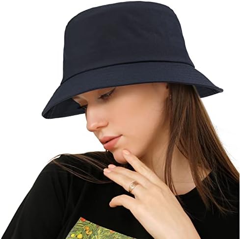 Feximzl унисекс заштита од сонце водоотпорна пакувачка корпа капа за риболов градинарство пешачење сафари кампување, UPF 50+ сонце капа