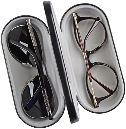 Ксоно 2 Во 1 Случај За Очила, Куќиште За Очила За Две Рамки, Тврда Обвивка За Очила, Куќиште За Двојни Странични Очила Вградено Во
