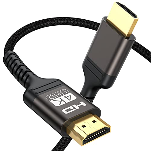Кабел Xiayriky HDMI 3FT, 4K HDMI кабел со Ethernet & ARC, со голема брзина HDMI 2.0 кабел поддржува 4K@60Hz, HDCP 2.2, HDR, 3D за