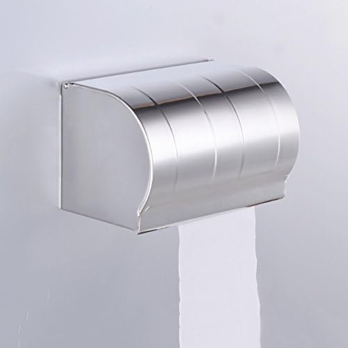 Држач за ролна за тоалет, Кутија За Ткиво Од Нерѓосувачки Челик Водоотпорна Кутија За Тоалетна Хартија Држач За Тоалетна Хартија-Е