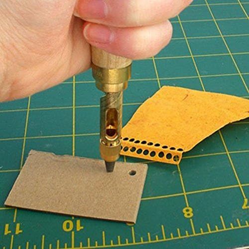 Алатка за сечење на автоматски дупки за автоматско дупчење за шиење на кожна хартија ПВЦ банер 1,5мм-4мм