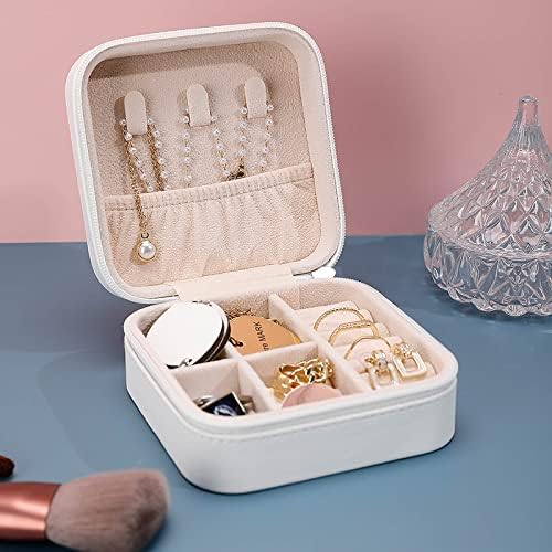 Симпатична кутија за накит за патувања со птици Киви, Пу кожа Мал накит, преносен прстен, приврзок обетка за обетки за складирање