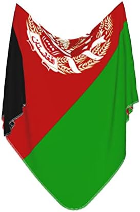 Авганистанско знаме бебе ќебе кое прима ќебе за обвивка за покривање на новороденчиња за новороденчиња