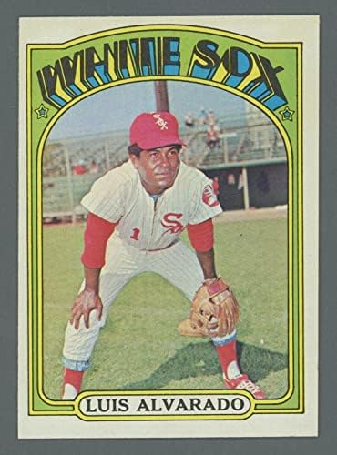 1972 Топпс 774 Луис Алварадо Чикаго Вајт Сокс Висок број Бејзбол картичка НМ - Плочани бејзбол картички