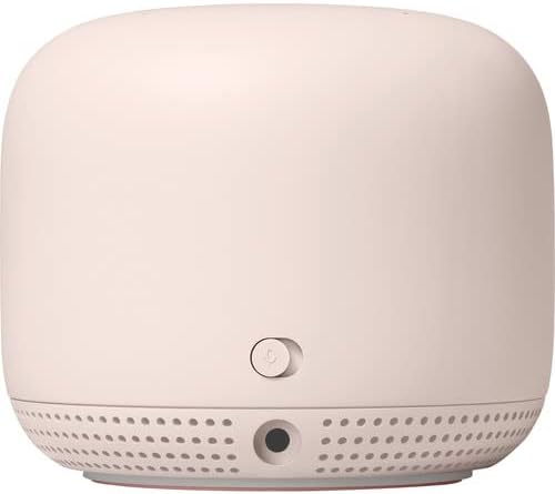 Nest WiFi Router Snow Plus 1 Access Point Sand GA01425-US работи со Nest WiFi и Google WiFi Home Wi-Fi системи