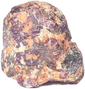 53,50 CT 1 компјутер кристален камен суров кристал рубин минерал за завиткување на жица, заздравување на кристалот WICCA & REIKI