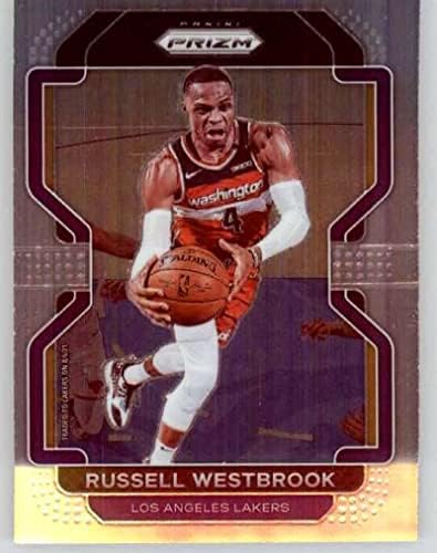 2021-22 Panini Prizm 55 Расел Вестбрук Лос Анџелес Лејкерс НБА кошаркарска база Трговска картичка
