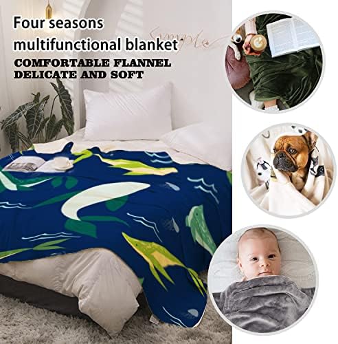 Hshryy Baby Flannel Clain For Moys Девојки - Големо лесен креветче за креветчиња за кревет за бебиња - Фази пријатно пријатно ќебе за