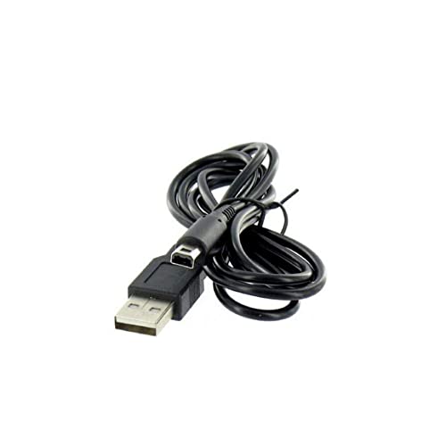 ESIIFUU USB кабел за полнач за 3DS Play и Charge Power Charging Coder за Nintendo New 3DS XL/ NEW 3DS/ 3DS XL, USB кабел за полнач за 3DS,