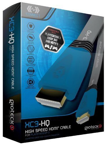 Gioteck XC - 3 СЕДИШТЕ Со Голема Брзина HDMI Кабел-PlayStation 3